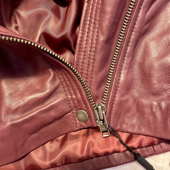 💫HP💫NuBorn Leather NWT - Lady Biker’s Lambskin Vest 3X - Picture 14 of 16